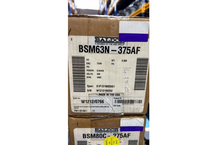 ABB BALDOR BSM63N-375AF 0.64KW