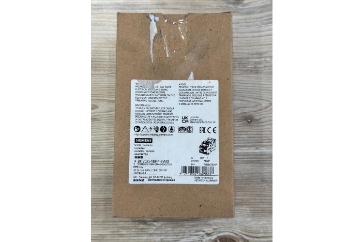 SİEMENS 3RT2025-1BB44-3MA0 7.5 KW 2NO 2NC