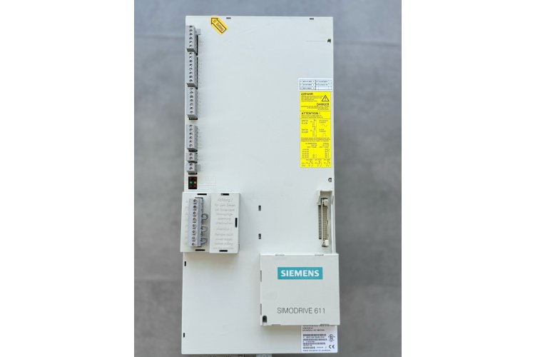 6SN1145-1BA02-0CA1 SIMODRIVE 611 besleme/rejeneratif geri besleme modülü, 36/47 kW stabilize, dahili ısı dağılımı, normalde kapalı kontaklı şebeke koruması