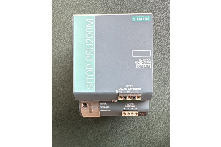 6EP1334-3BA00 SITOP PSU200M 10 A Stabilize güç kaynağı girişi: 120/230-500 V AC çıkışı: DC 24 V/10 A